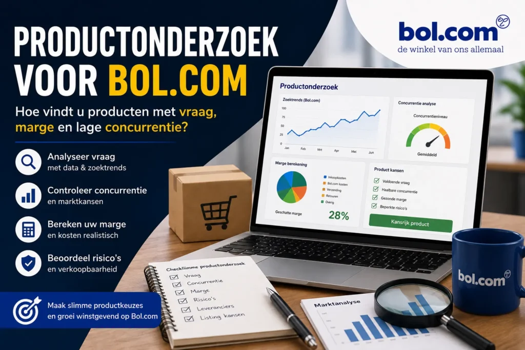Productonderzoek voor Bol.com Vind Producten met Marge